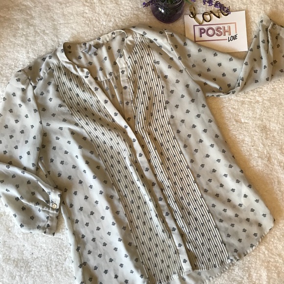 H&M Tops - H&M Button-Up Blouse